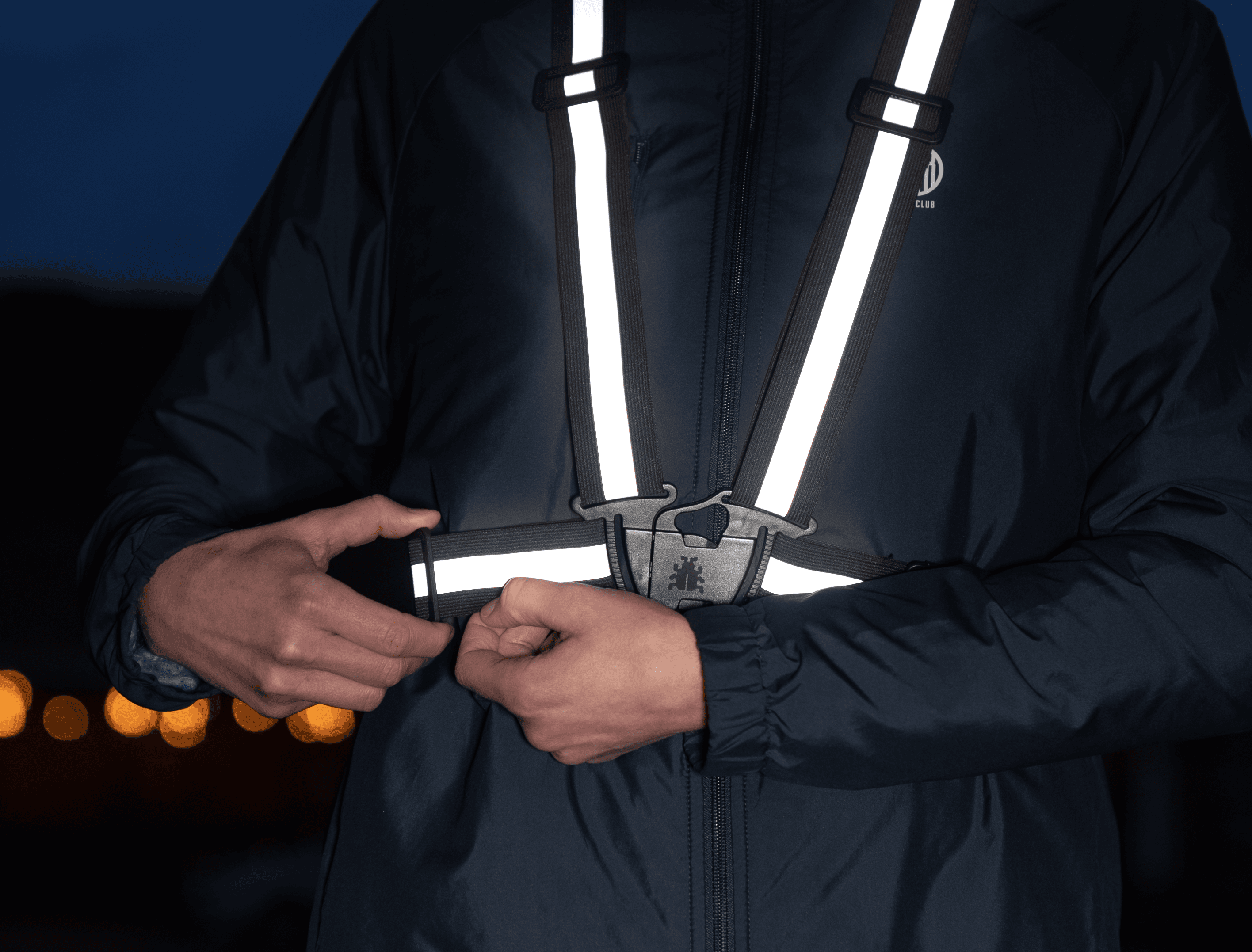 Reflective Harness - Black