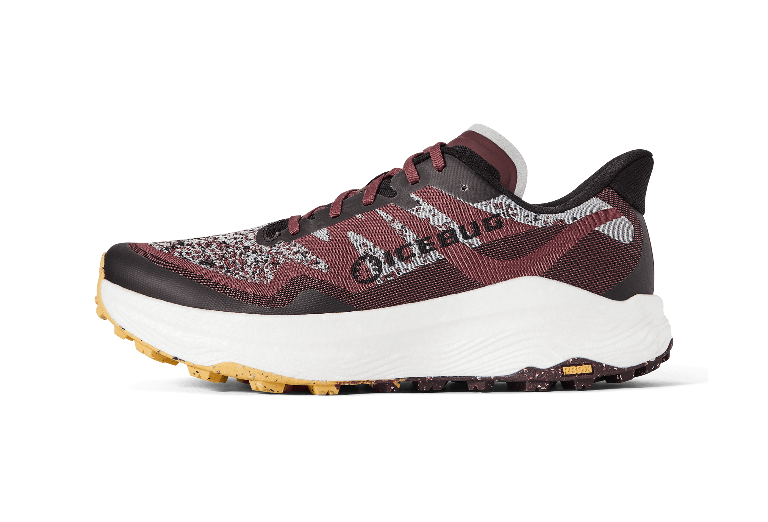 Järv Men's RB9X - Dark Cherry/Yellow