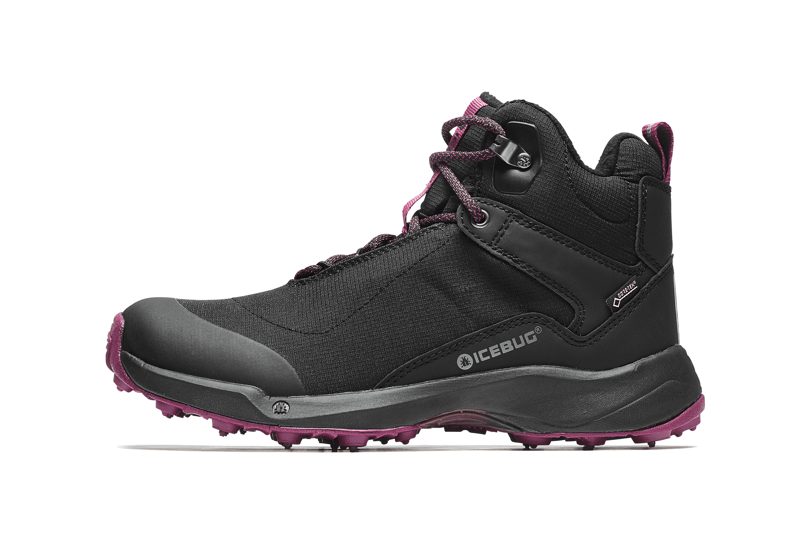 Pace3 Women's BUGrip GTX - Black/DarkHibiscus