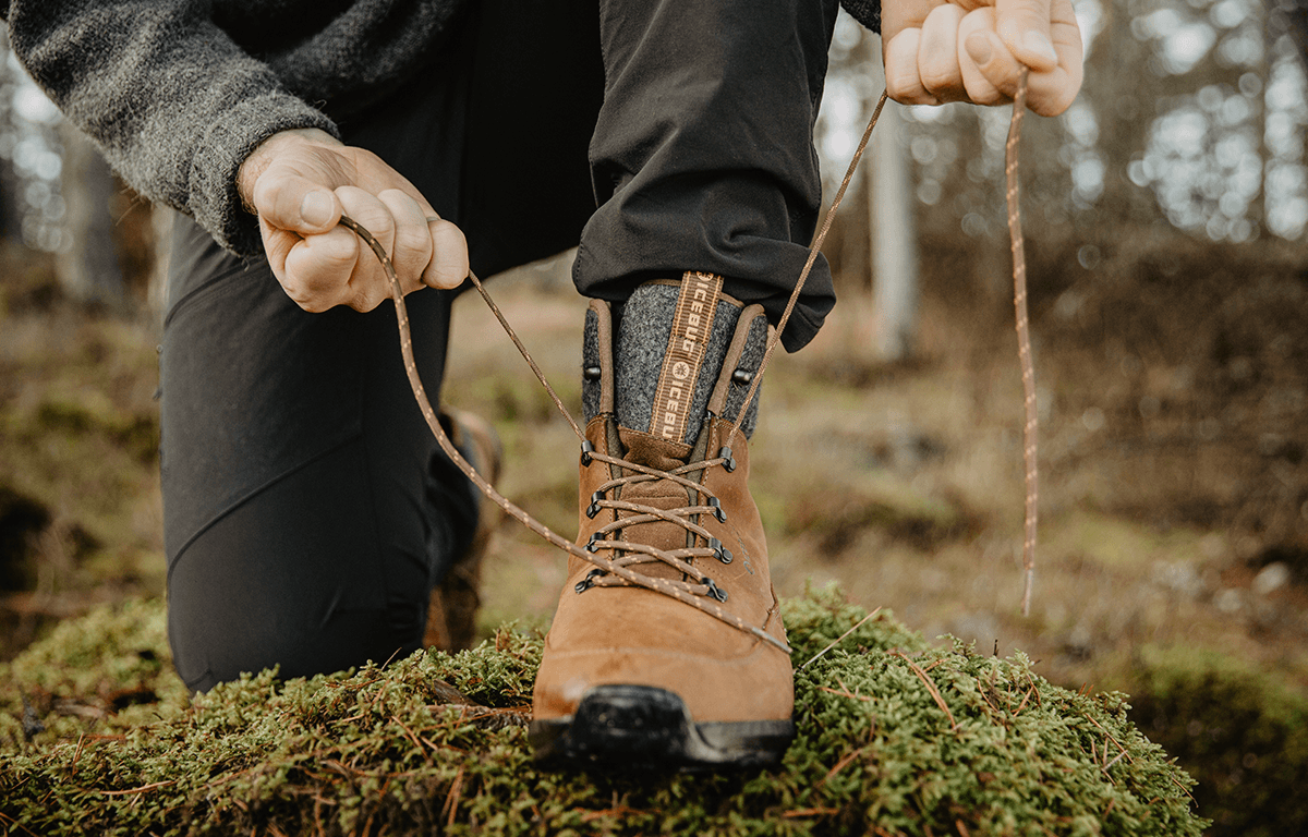 Adak ReWool Men's SbM - Coffee/Grey