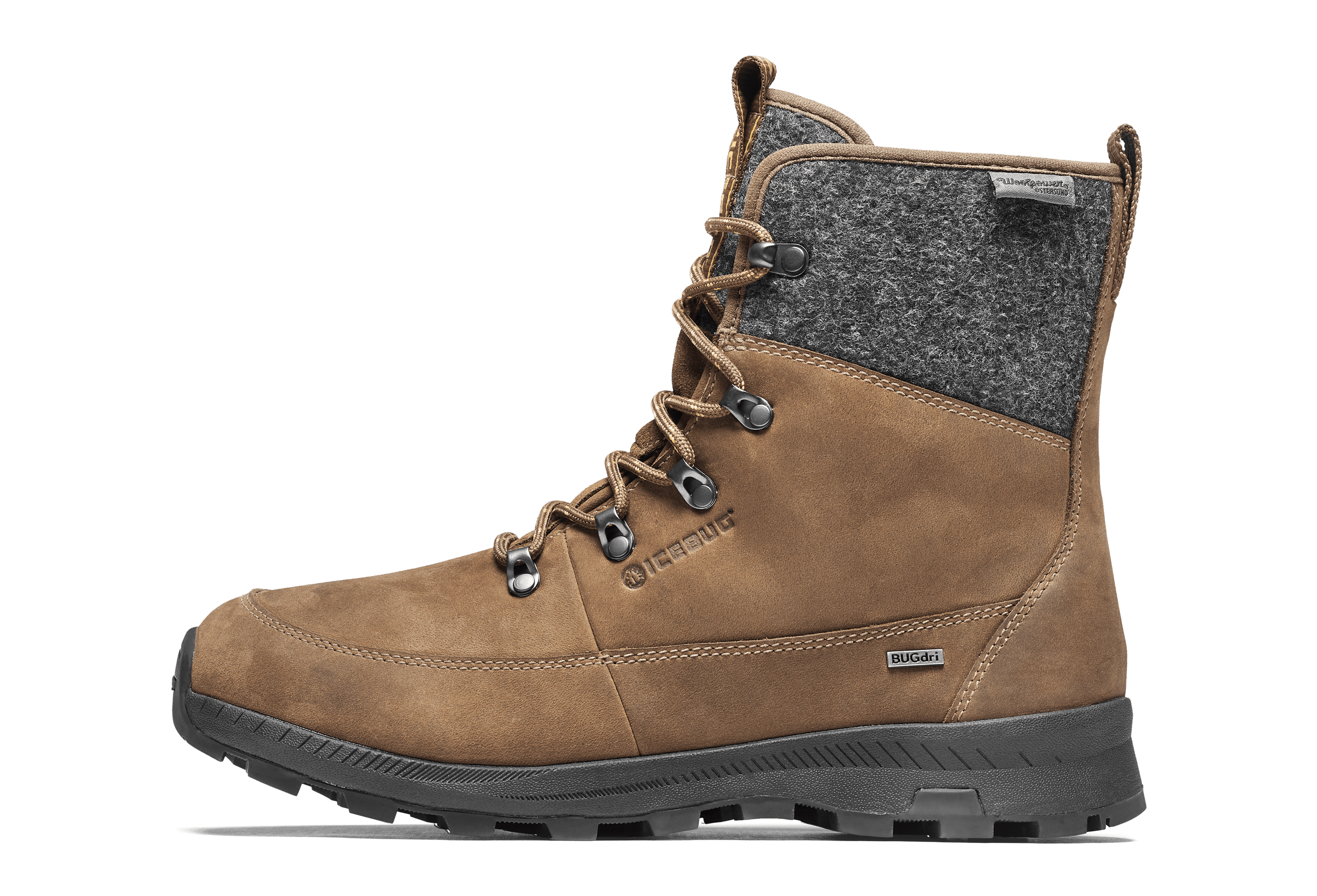 Adak ReWool Men's SbM - Coffee/Grey