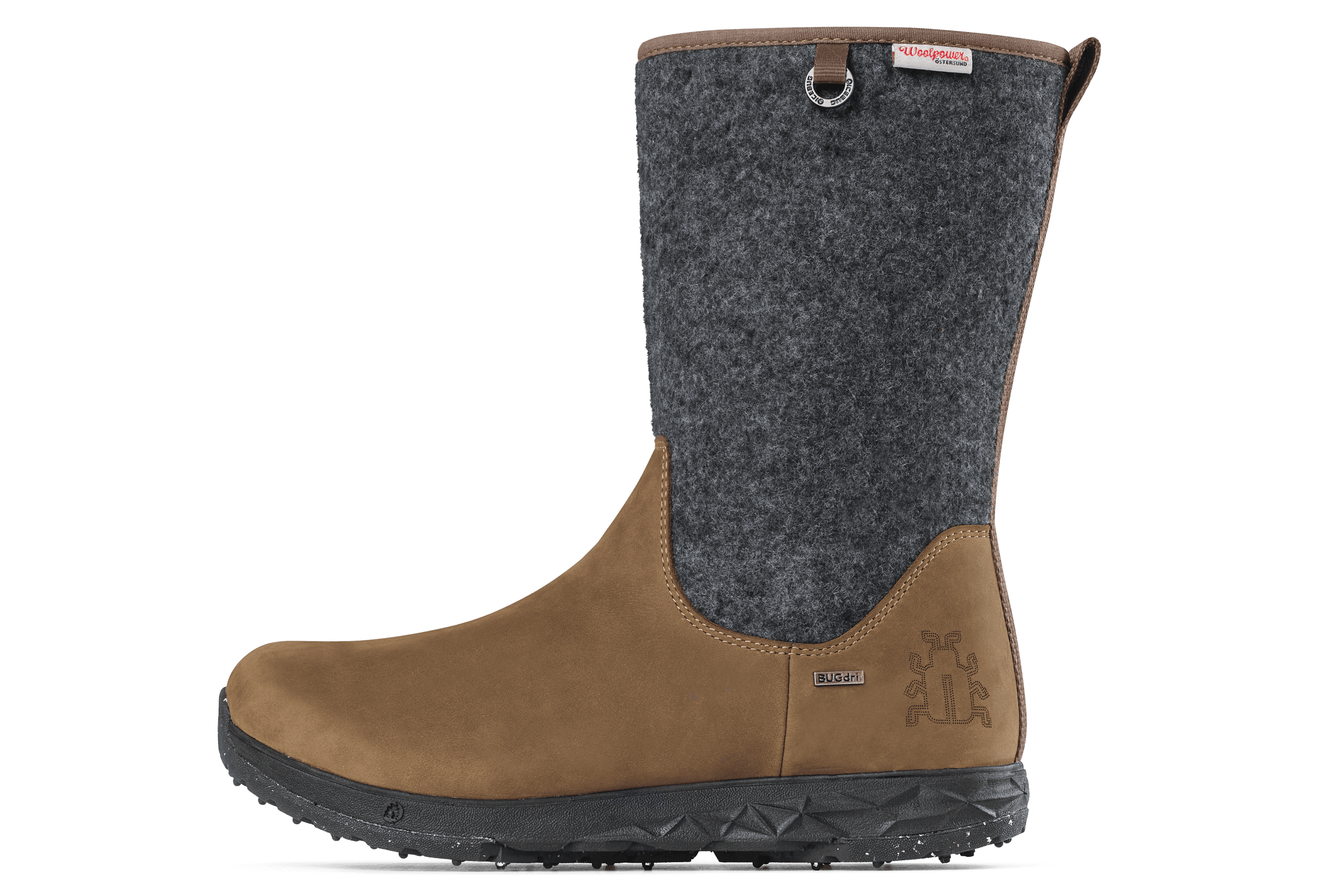 Grove ReWool Women's BUGrip - Coffee/Grey
